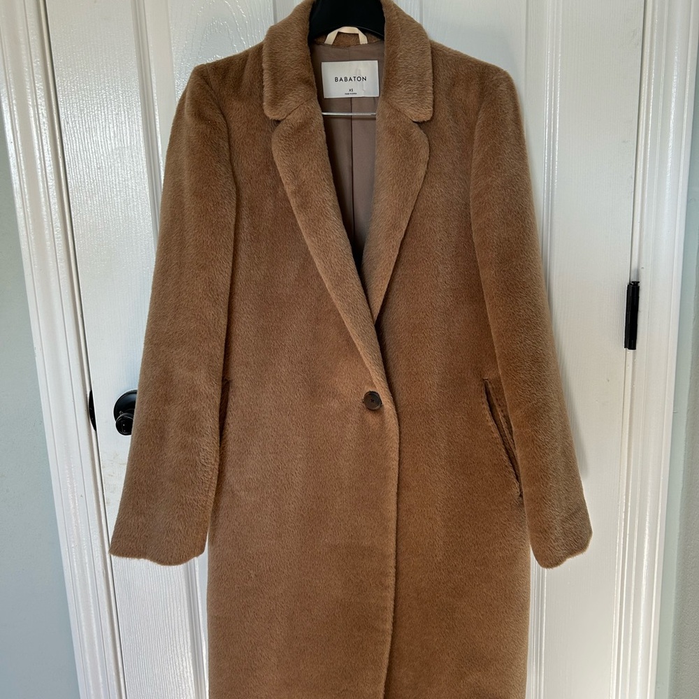 Aritzia Babaton Stedman Alpaca Coat XS
